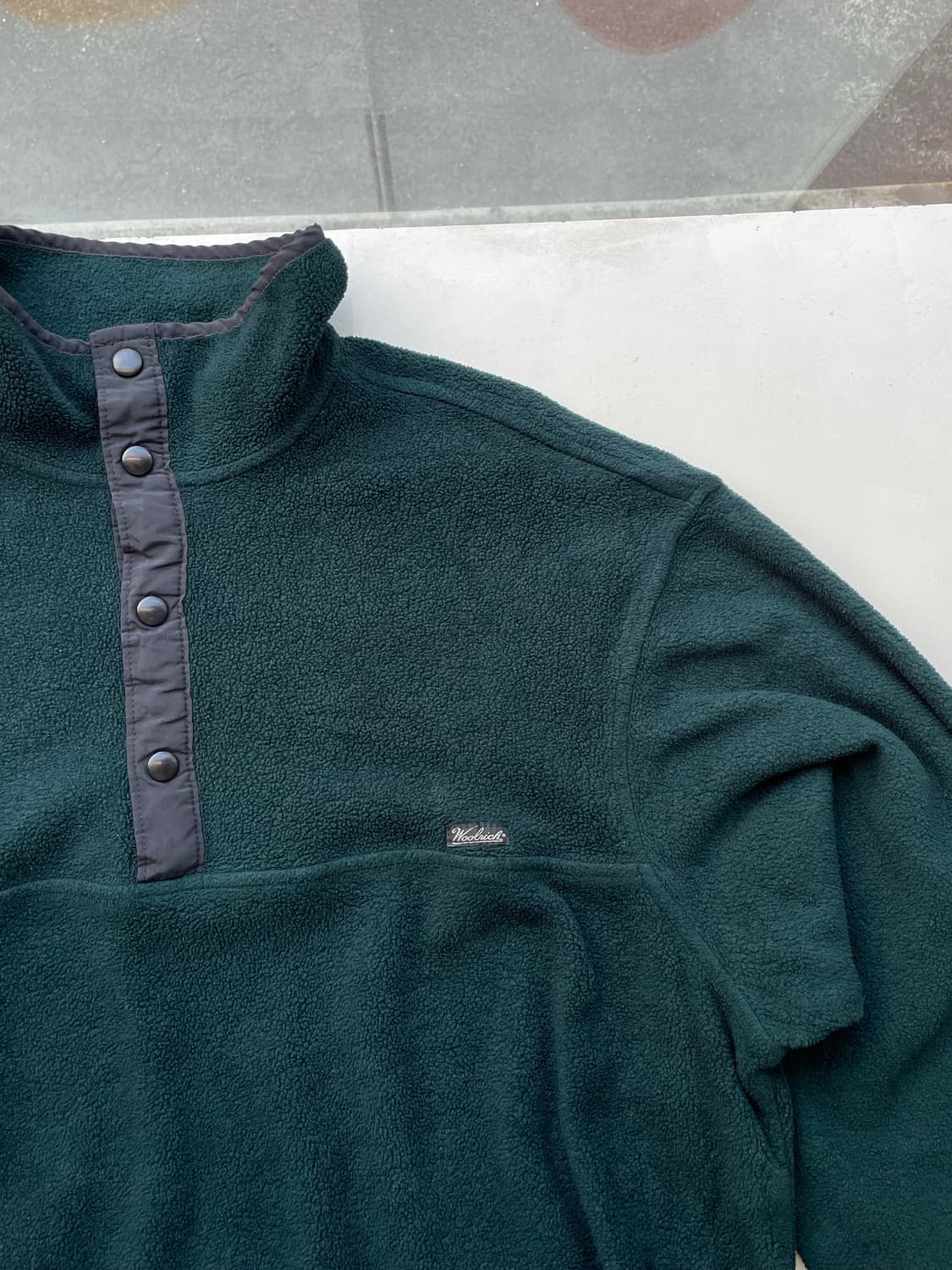 Woolrich fleece pullover L (울리치 플리스 스냅티) 상품이미지5
