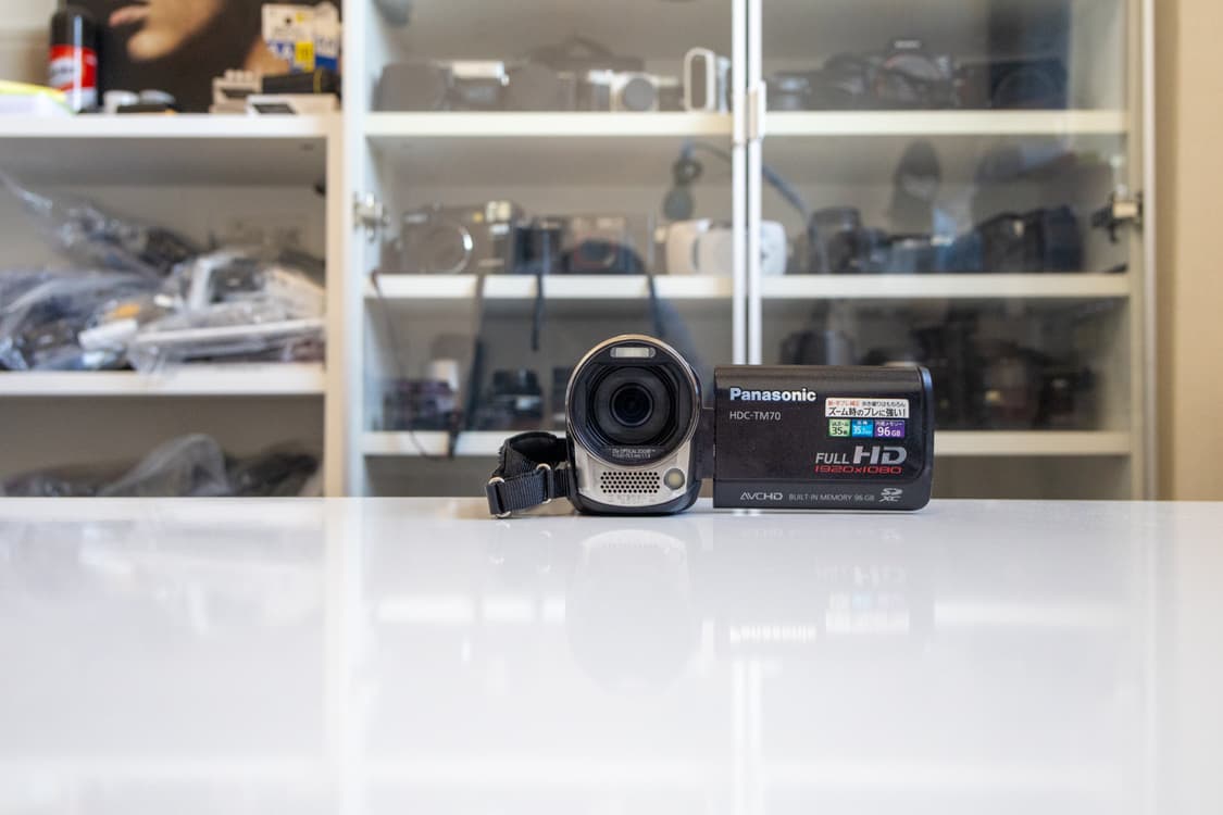 Panasonic HDC-TM70-K / 빈티지 디지털 캠코더 상품이미지3