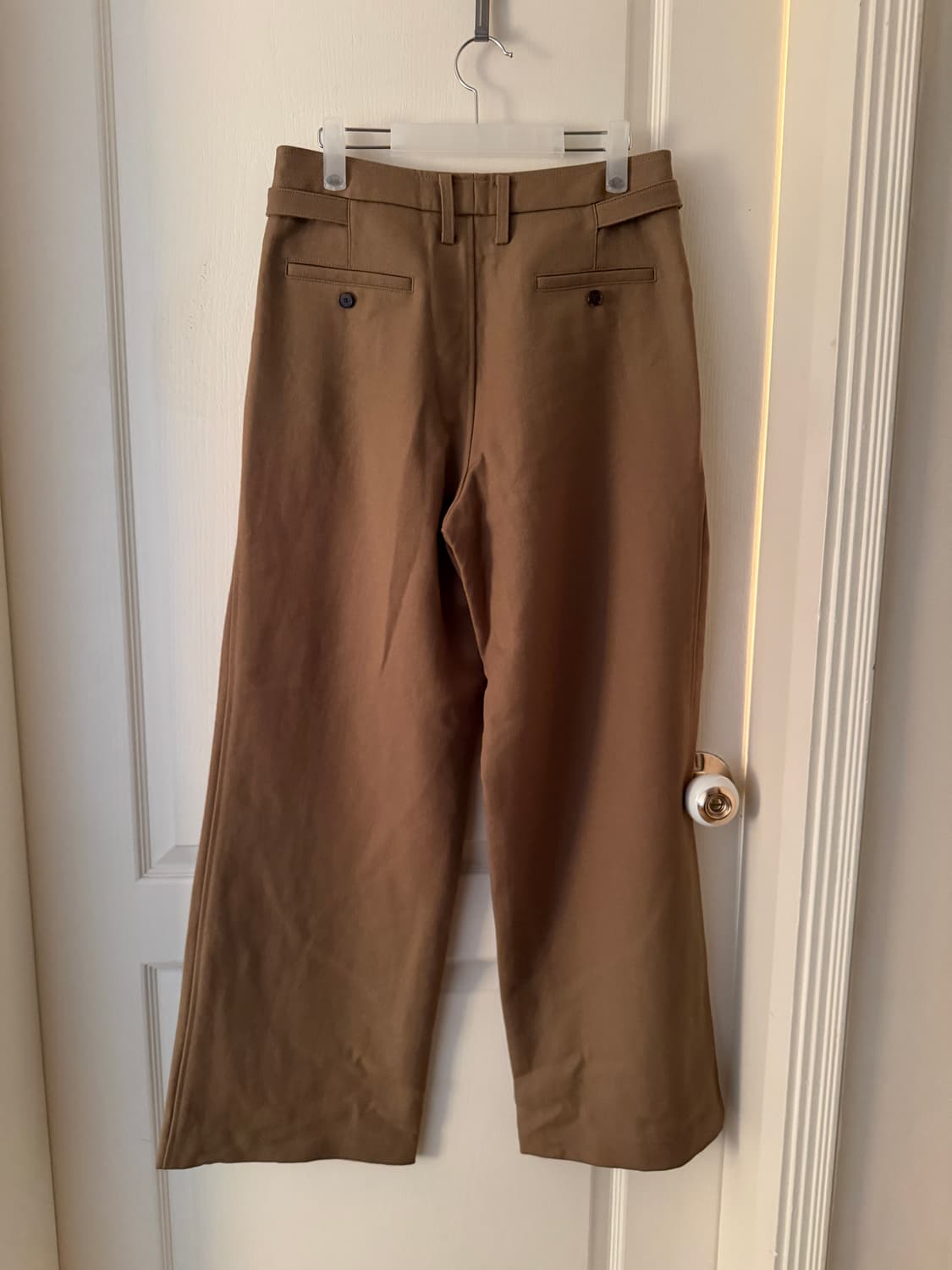 렉토 페이톤 버진울 와이드 팬츠 S 상품이미지4