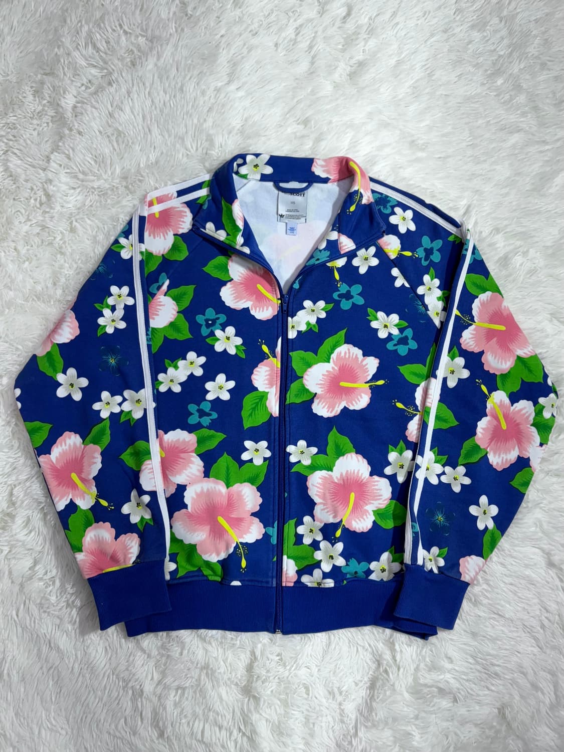 아디다스 • 제레미스캇 플라워 패턴 트랙탑  상품이미지3