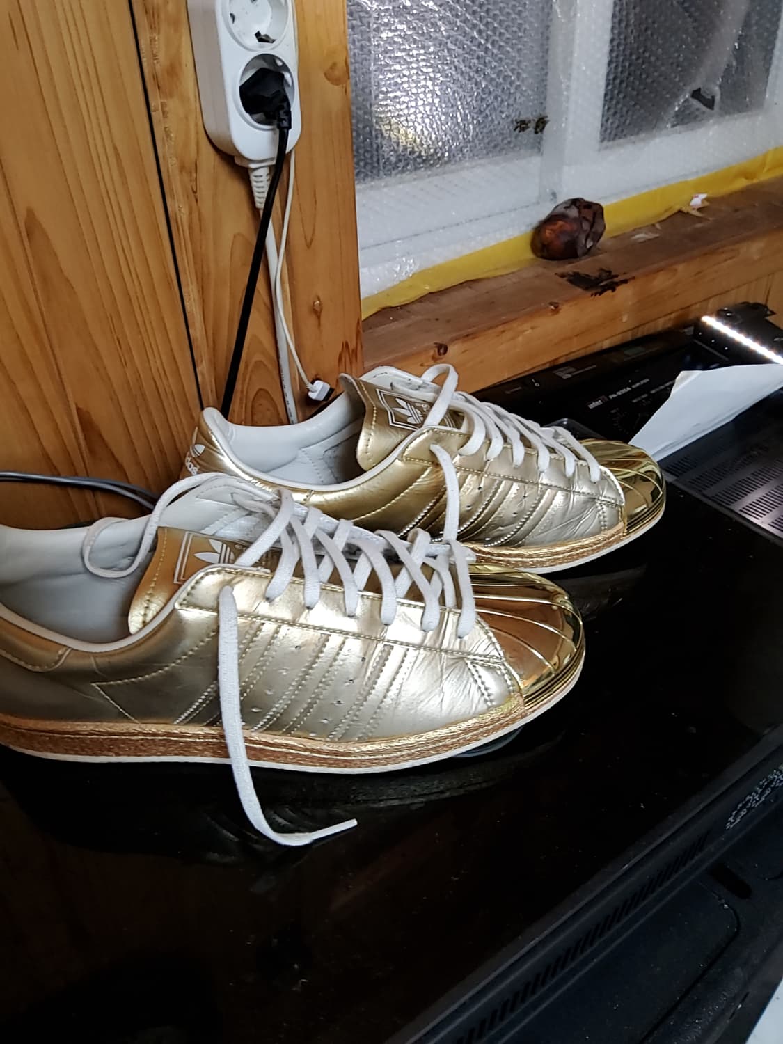 아디다스 슈버스타 골드메탈토 스니커즈 260-265 레어 상품이미지5
