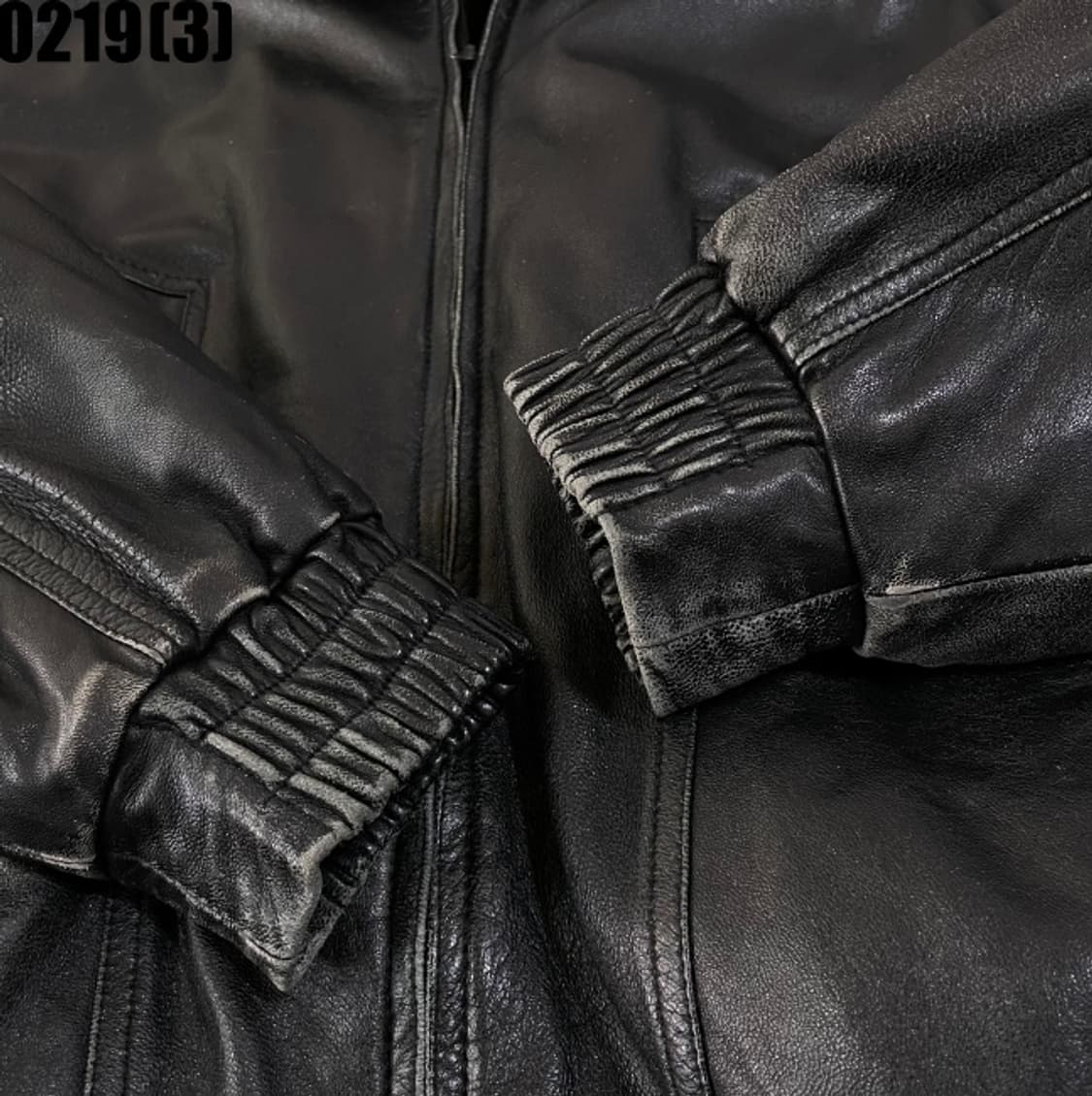 빈티지 레더 가죽자켓 상품이미지3