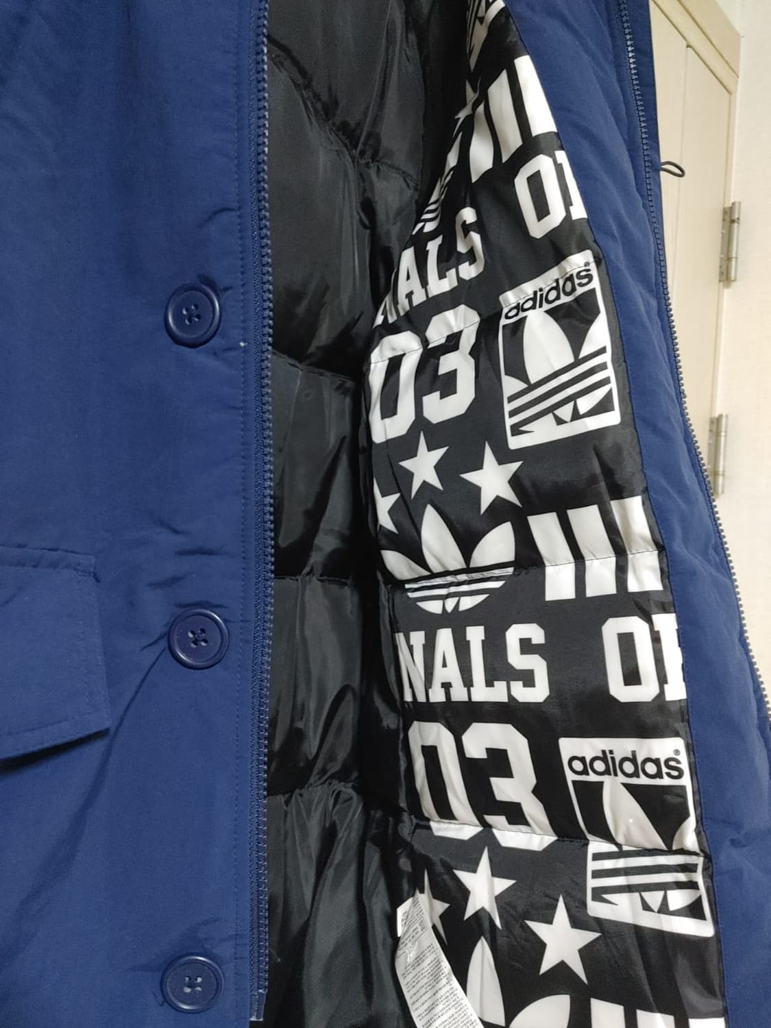 아디다스 롱파카 네이비 085 상품이미지9