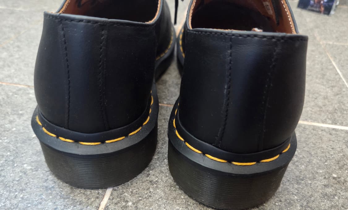 [UK7 260] 닥터마틴 1461 나파 블랙 3홀 (스무스 X !!) 상품이미지3