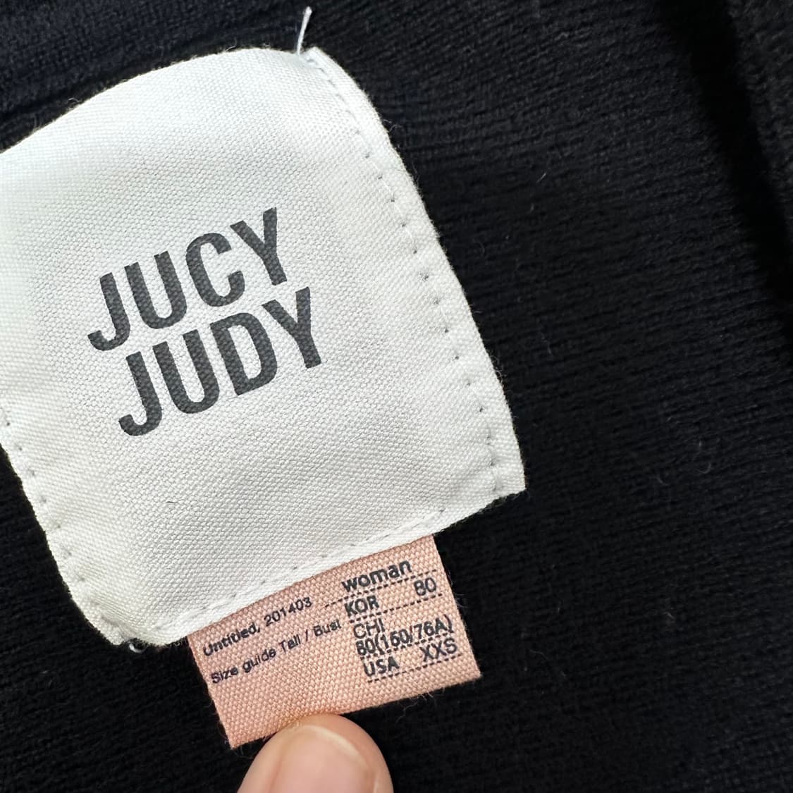 JUCYJUDY 쥬시쥬디 여성 가디건 2XS 상품이미지2