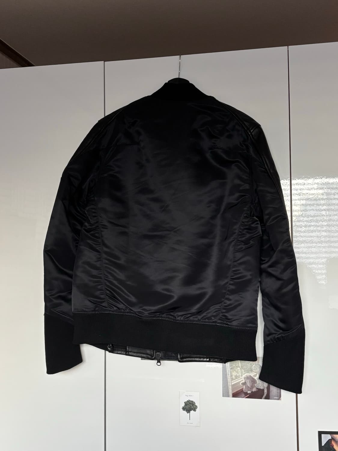 Y-3 요지야마모토 하프 램스킨 자켓 상품이미지3