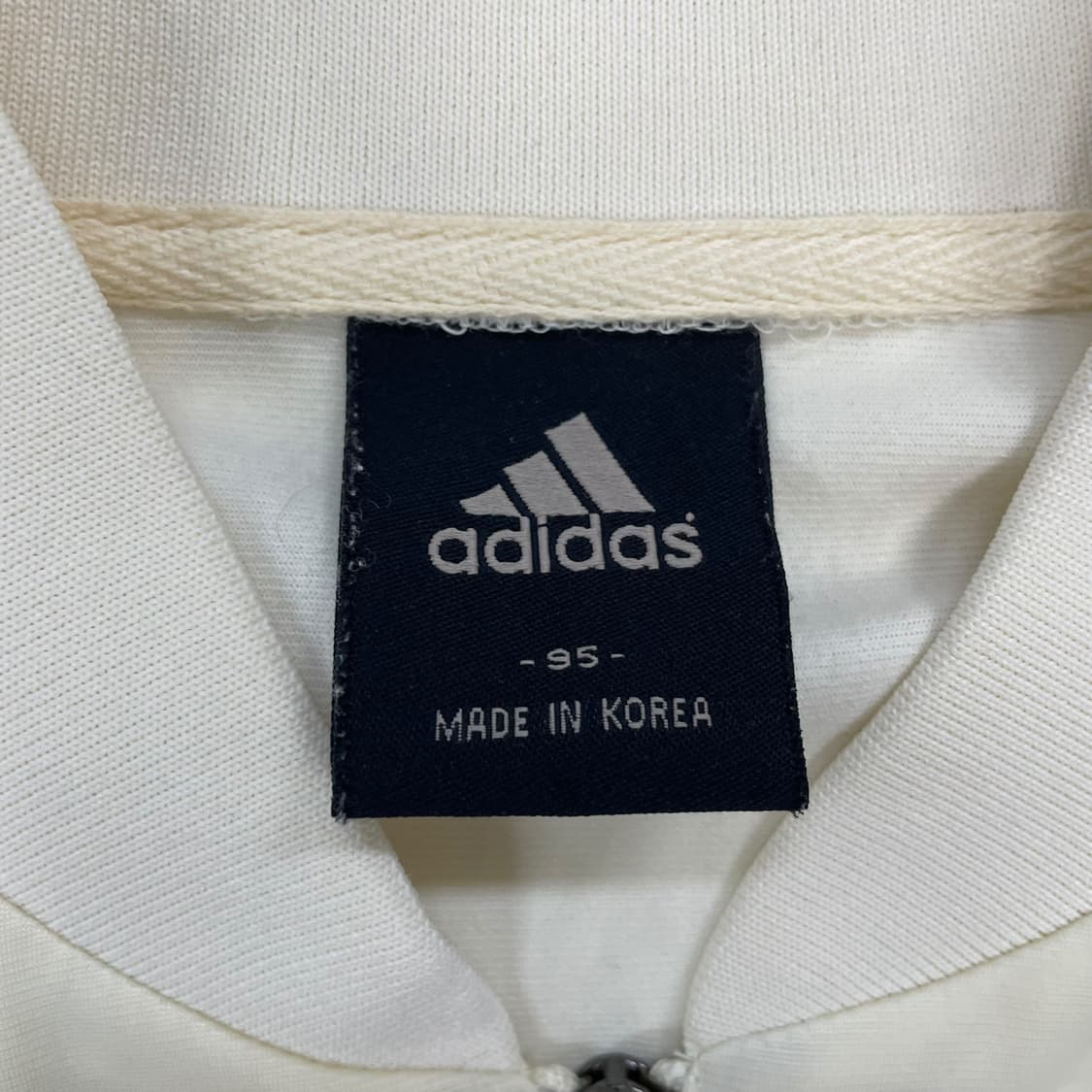 아디다스 스펠 로고 트랙탑 져지 크림 하늘 상품이미지4