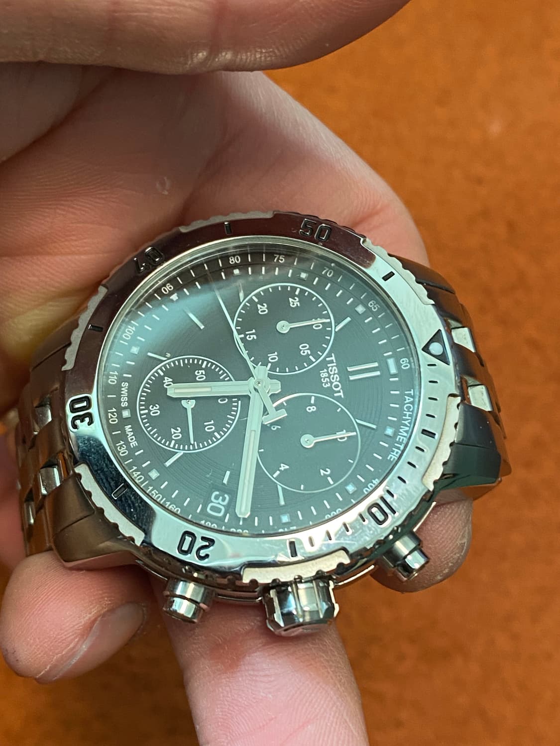 티쏘 tisso PRS200 흑판 메탈 상품이미지7