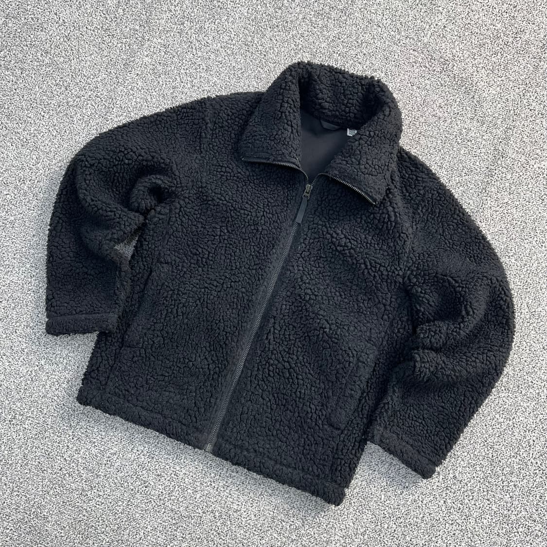 S 유니클로 쉐르파 집업 자켓 0326M 상품이미지1