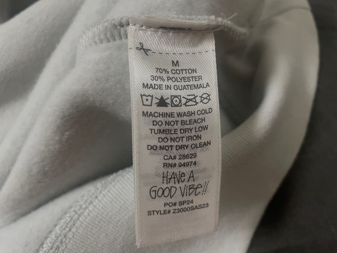 Stussy surfwalk crew sweat / M 상품이미지4