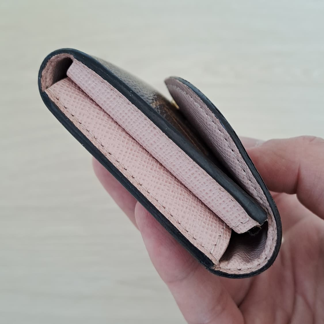 [100%/정품] 루이비통 로잘리 코인 퍼스 핑크 지갑, 루이비통지갑 상품이미지8