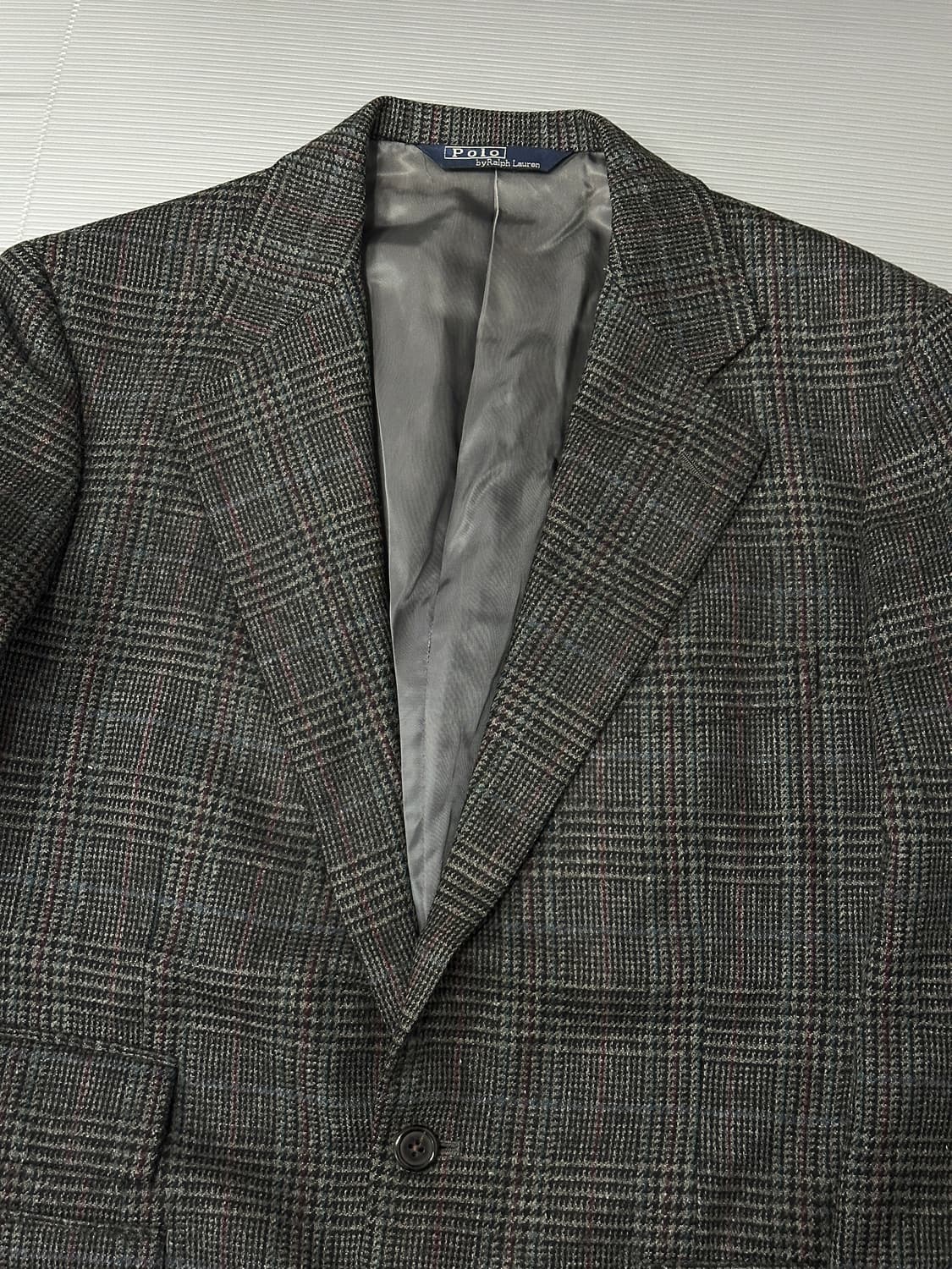 폴로 랄프로렌 체크 블레이져 자켓 상품이미지2