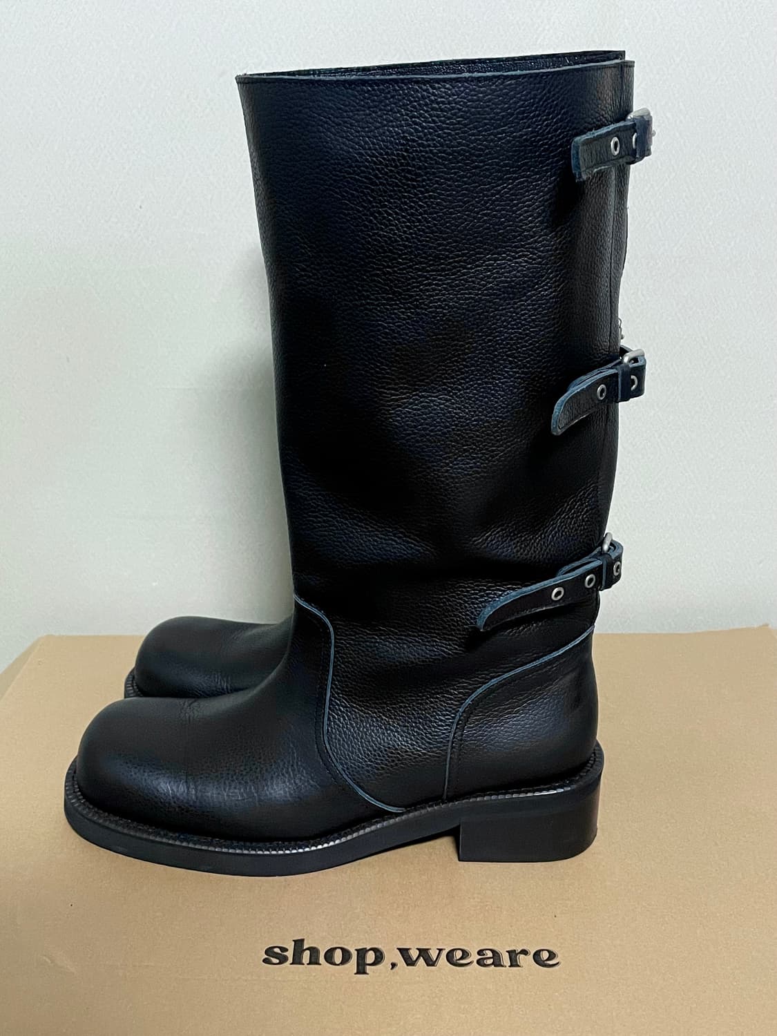 Shop Weare 브랜드의 롱 부츠입니다 (245-250) 상품이미지7