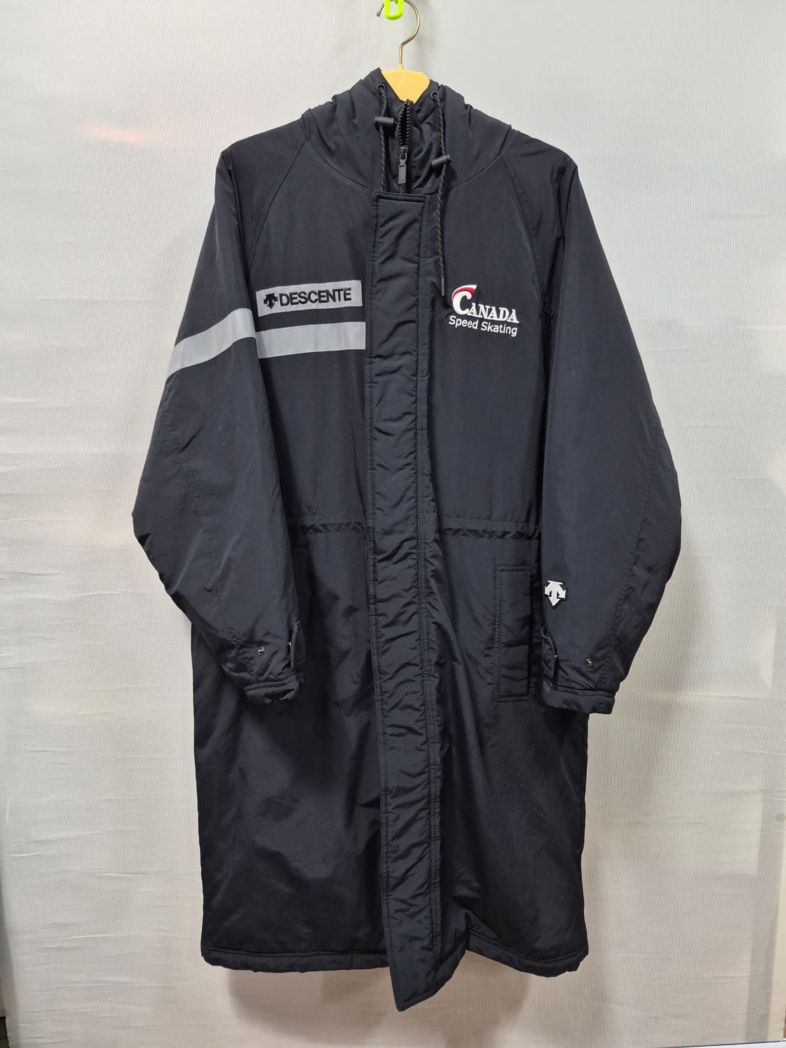 데상트 캐나다 스피드 스케이팅 롱패딩 오버핏 남성 상품이미지1