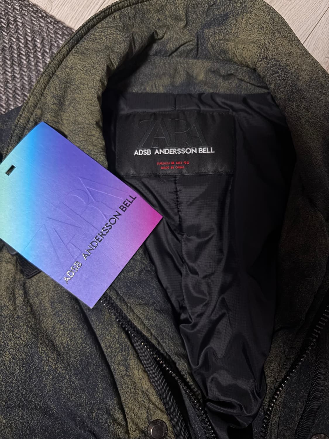 앤더슨벨x자라 퀼팅 베스트 봄버 상품이미지3