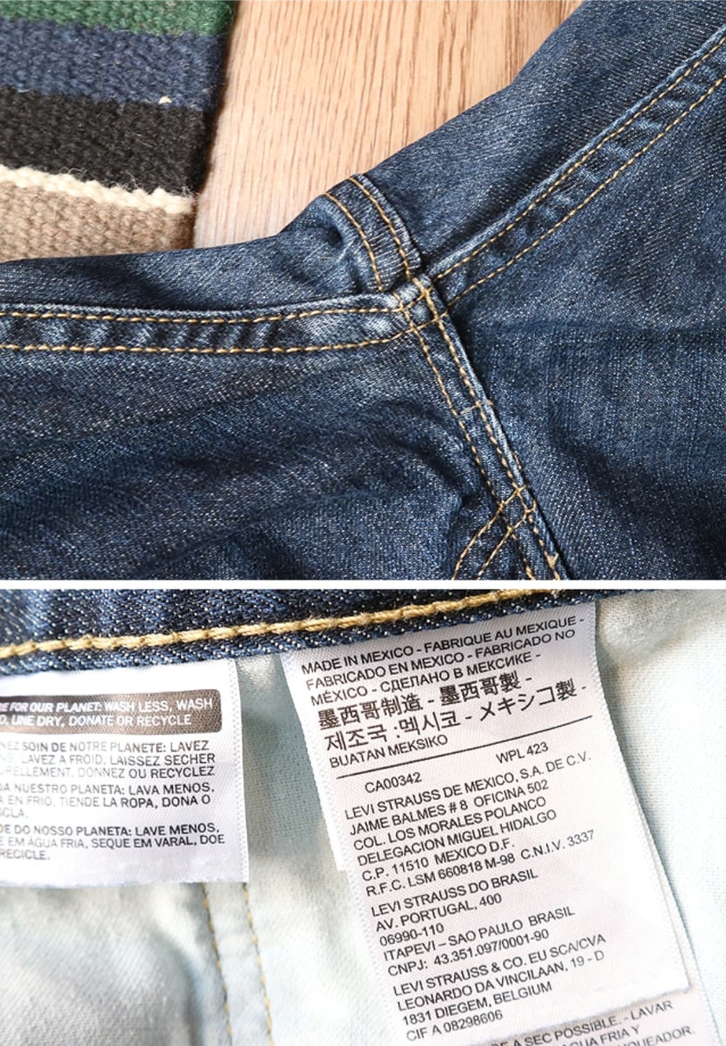 
LEVIS 리바이스 559 빅 사이즈 데님  40 상품이미지8
