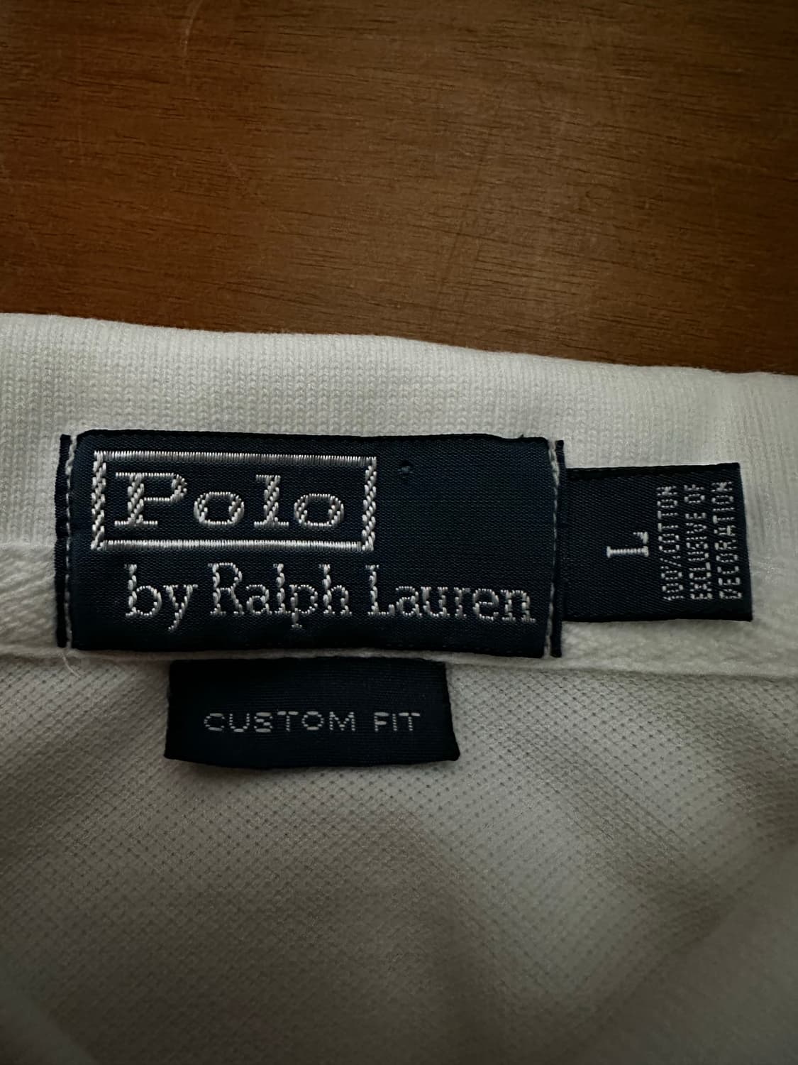폴로 랄프로렌 빅포니 럭비 커스텀핏 피케티 L 상품이미지5