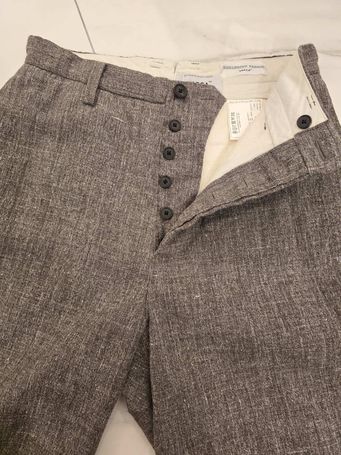 YAECA WRITE 울 팬츠 상품이미지3