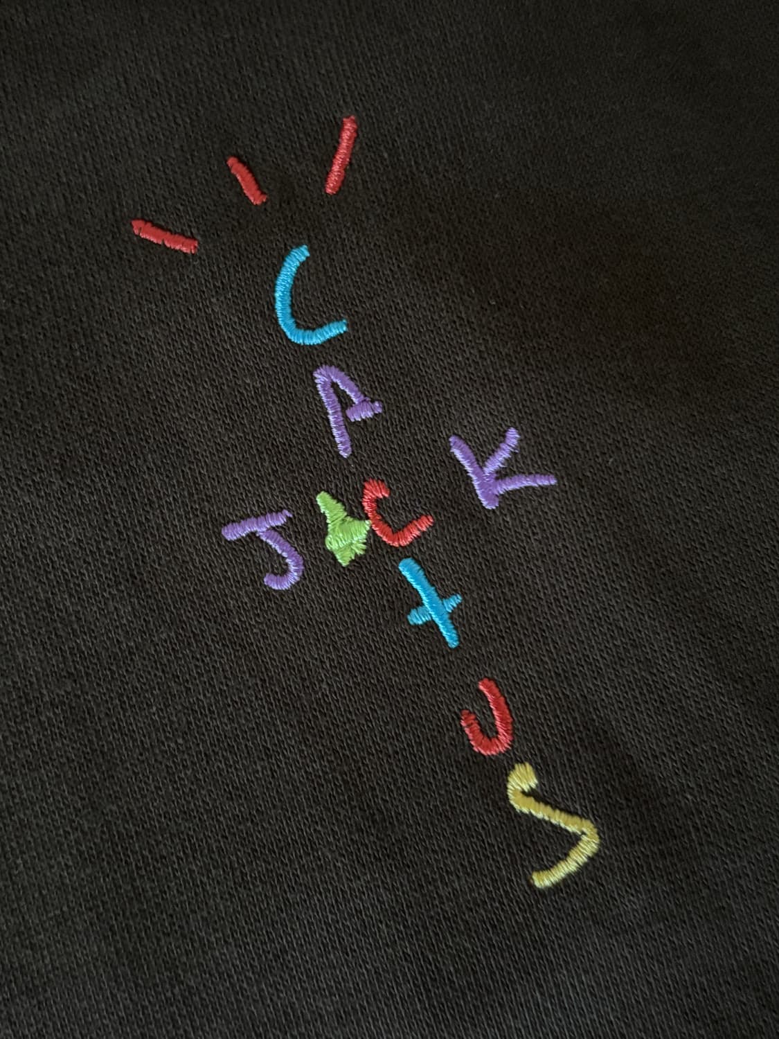 [L] 트래비스 스캇 캑투스잭 맥도날드 스마일 후드 브라운 상품이미지3