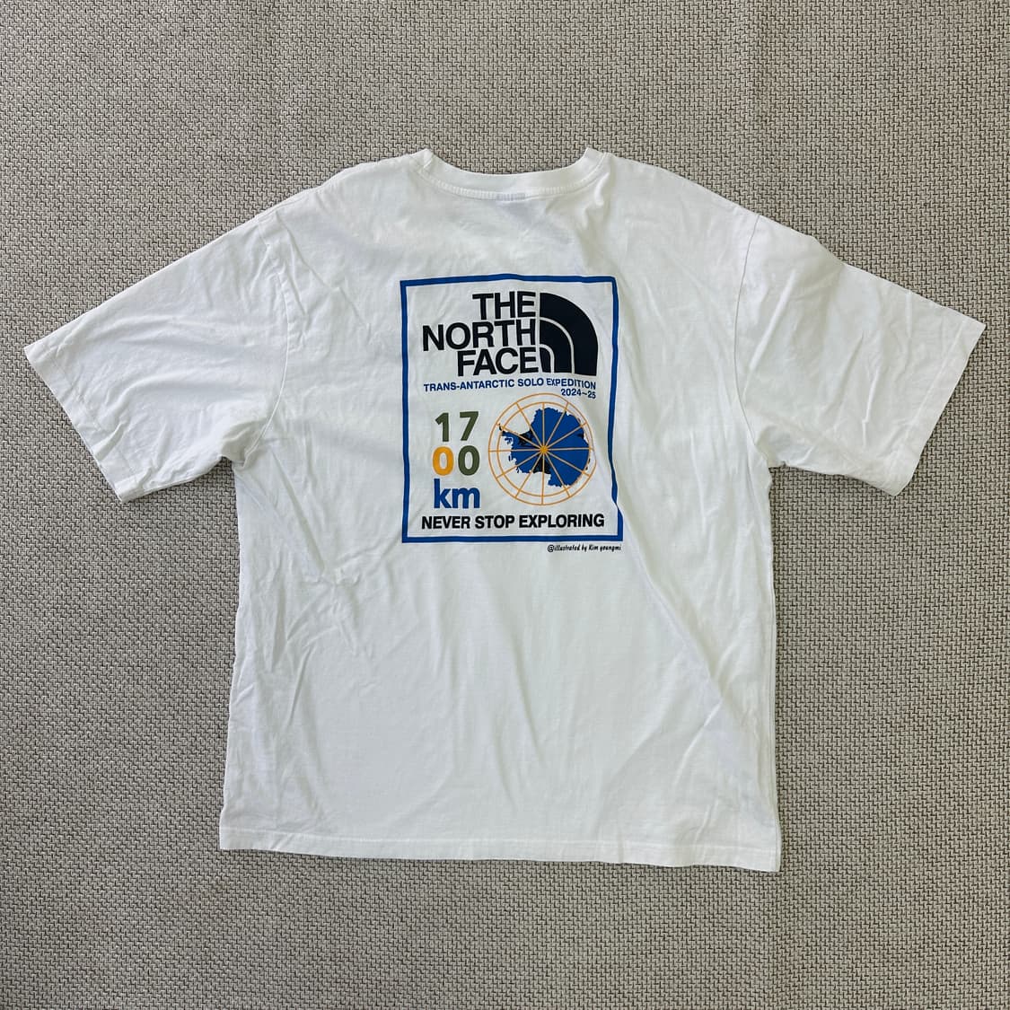 XXL 노스페이스 요세미티 시너리 반팔티 0417D 상품이미지4