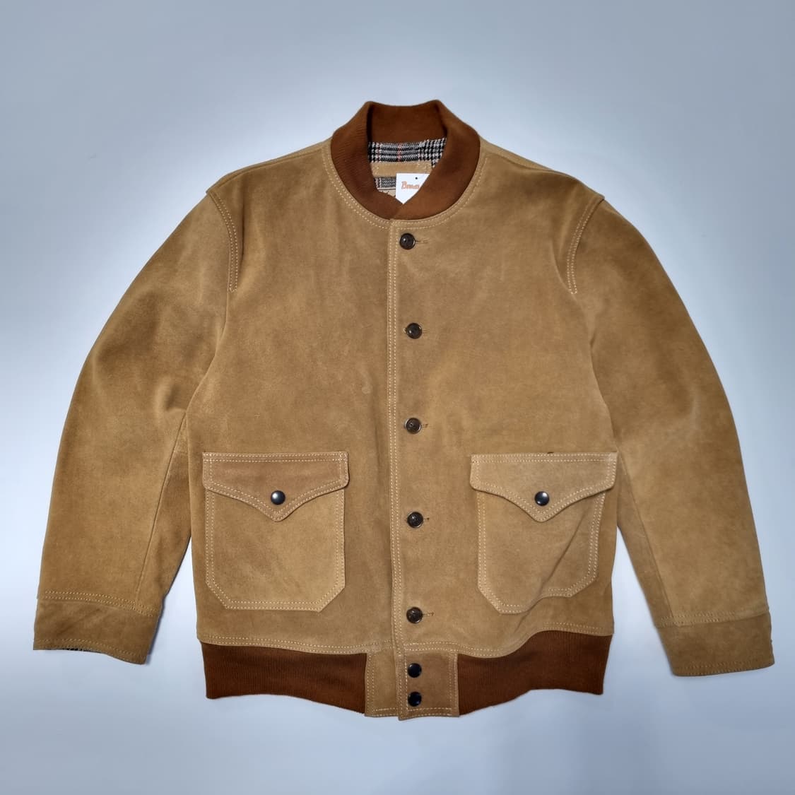 스웨이드 레더자켓 상품이미지1