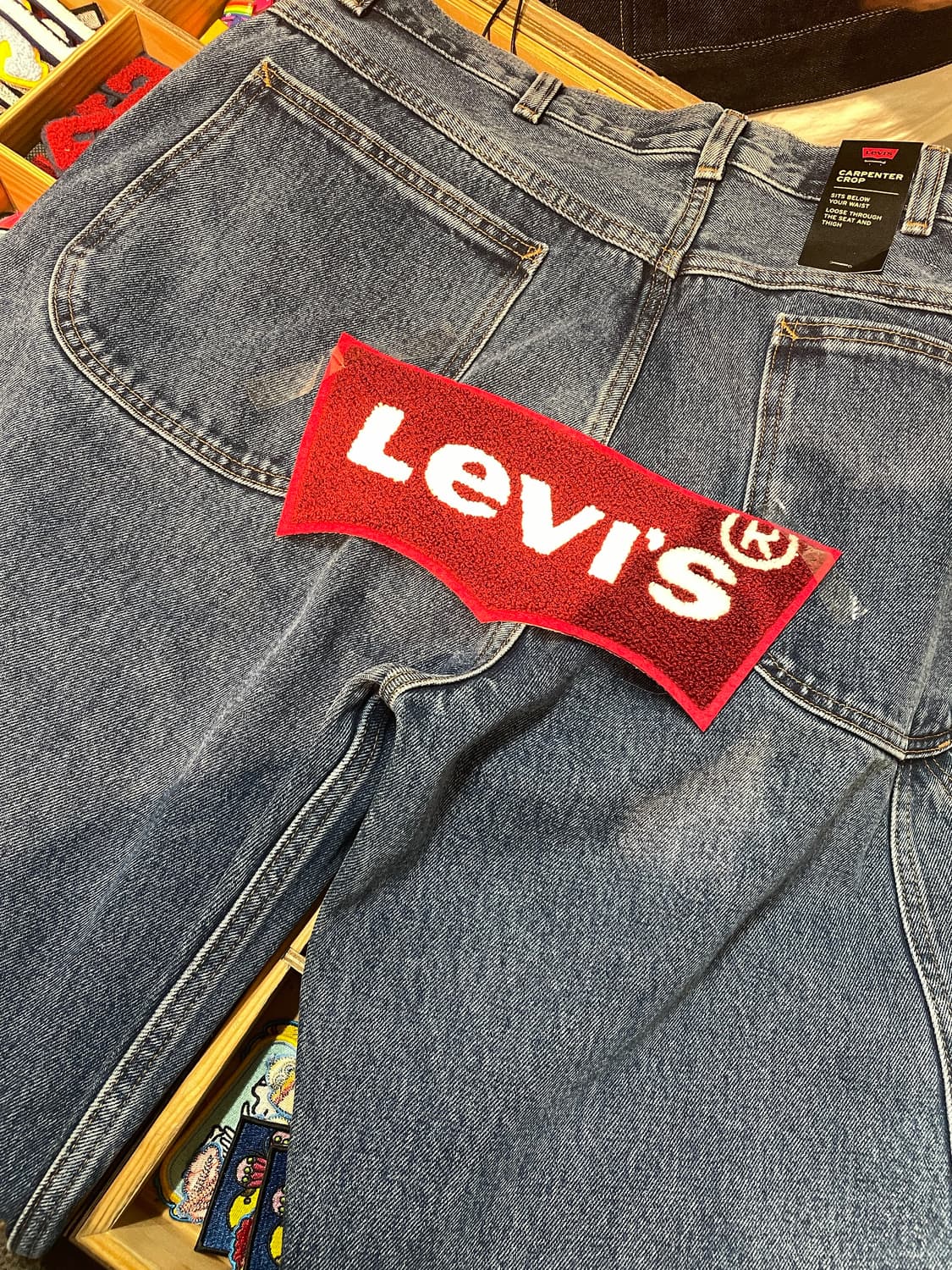 리바이스 패치 팬츠 상품이미지1