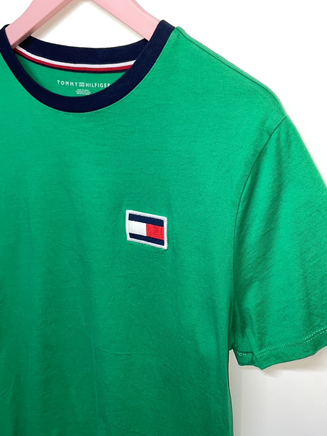 타미힐피거 그린 반팔 티셔츠 상품이미지3