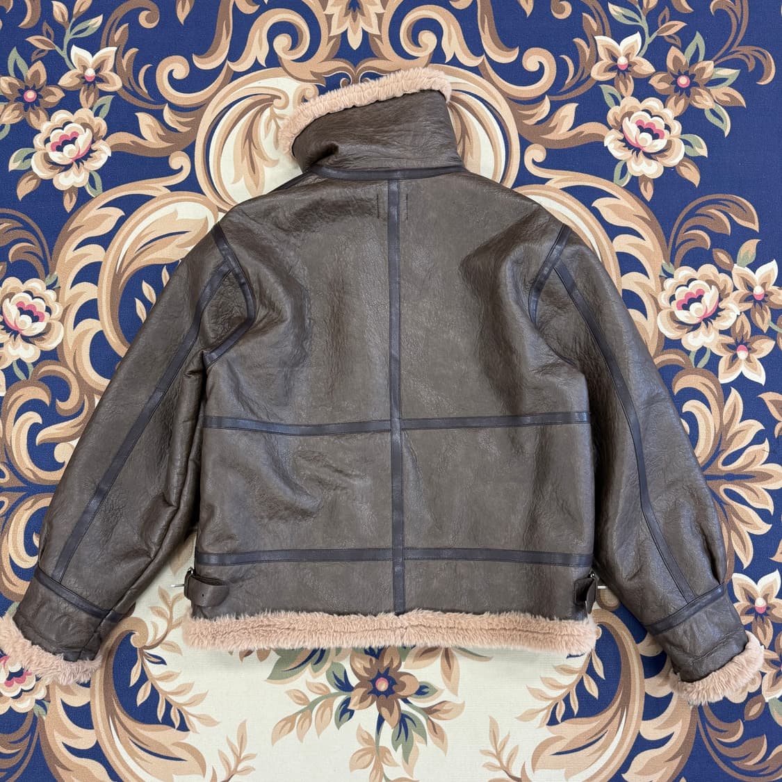 (OS)마틸다 B-3 무스탕 자켓 상품이미지6