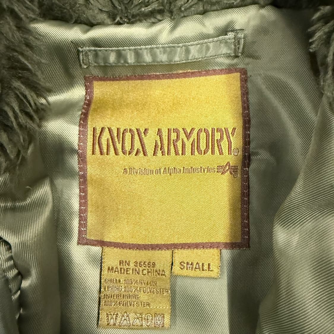 [정품/S] Knox Armory 알파인더스트리 N-3B 파카 상품이미지7