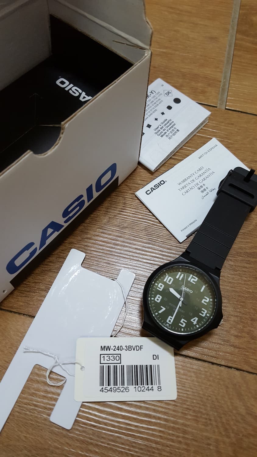 카시오 mw240 시계 상품이미지2