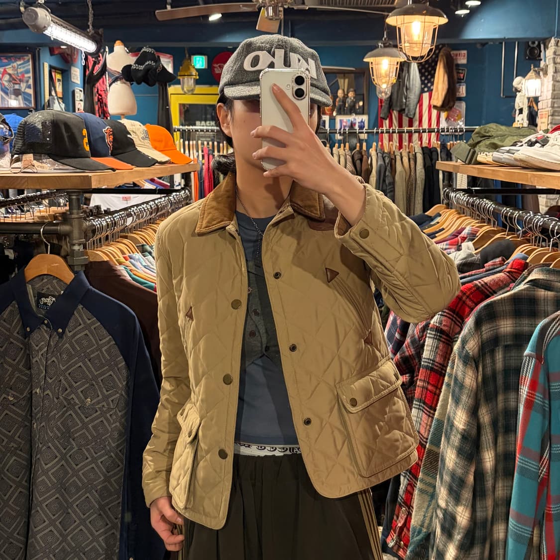 Ralph Lauren 랄프로렌 코듀로이 퀄팅 자켓 상품이미지3