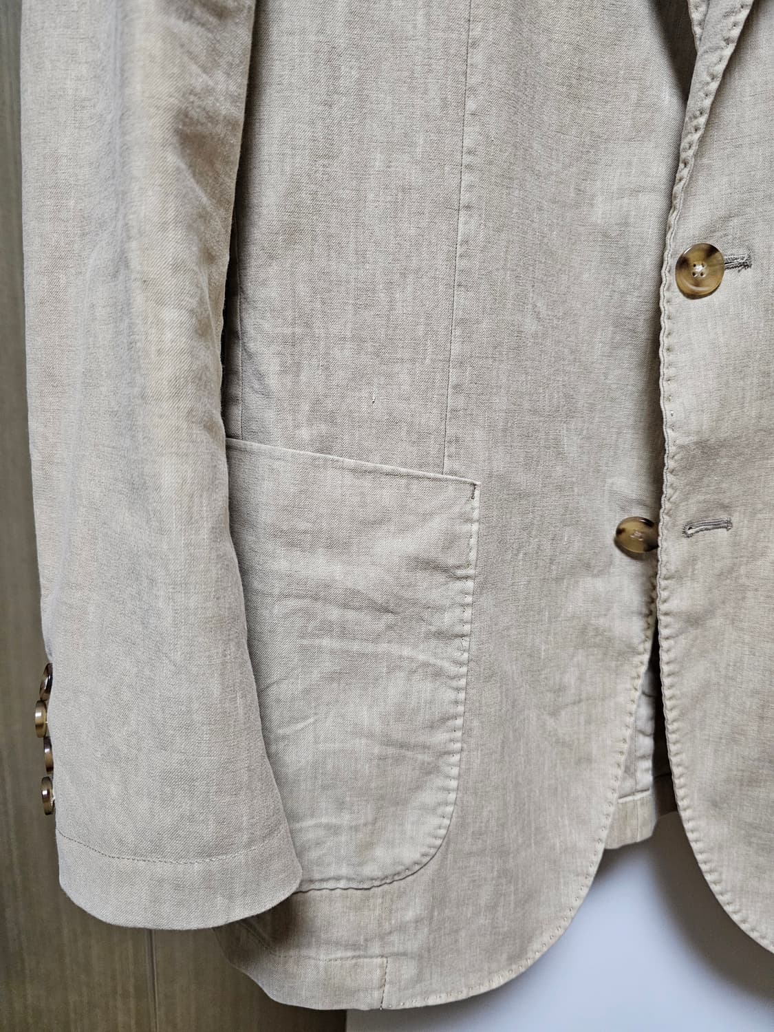 갤럭시 자켓 린넨 105 상품이미지7