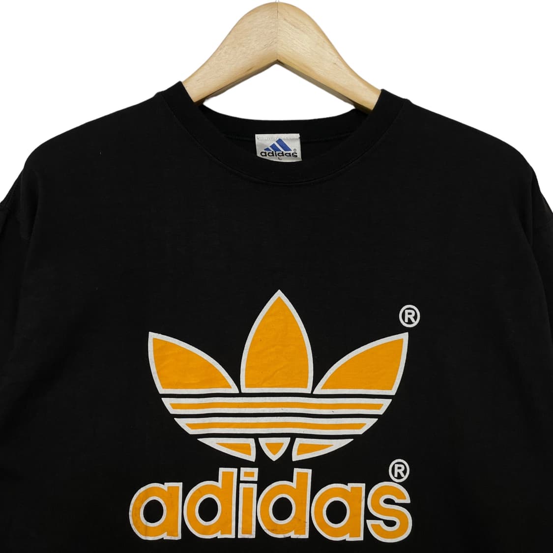 아디다스 올드스쿨 빅 트레포일 로고 반팔 티셔츠 상품이미지3