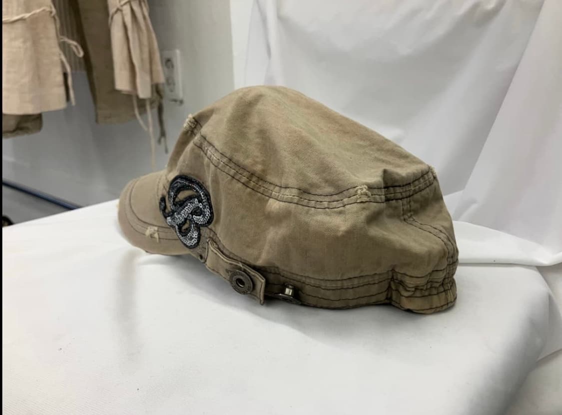 스팽글 데미지 볼캡 상품이미지3