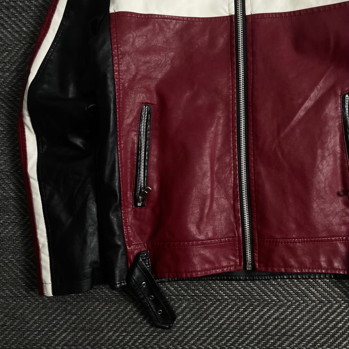 KATIE SETH 카페레이서 비건레더 바이크 자켓 y 3288 상품이미지4