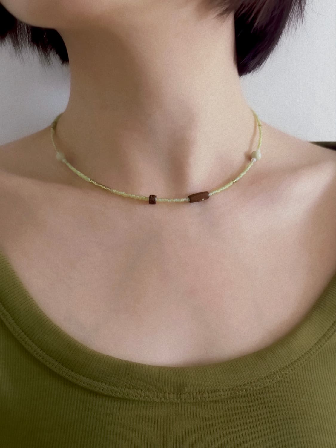 Moss forest necklace 상품이미지3
