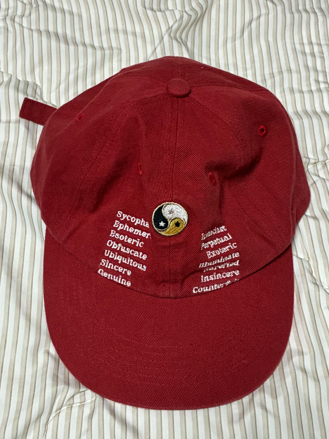 패슬 레드 캡 상품이미지1