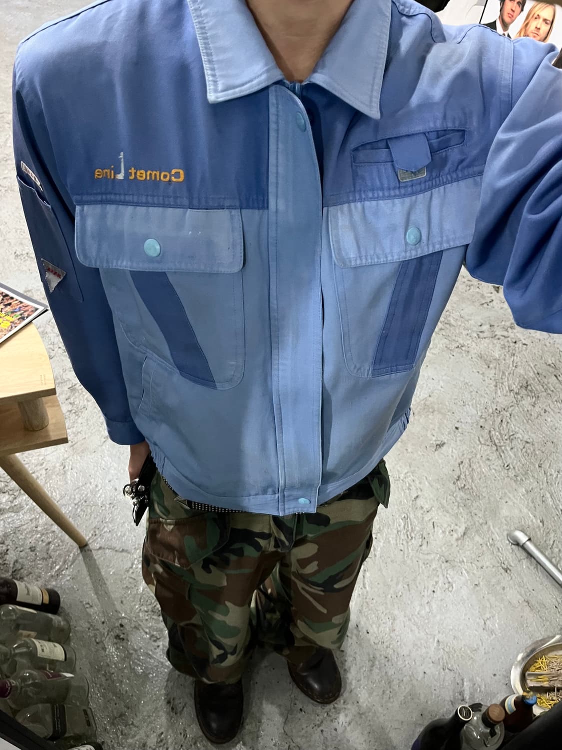 Rank comet line work jacket 상품이미지3