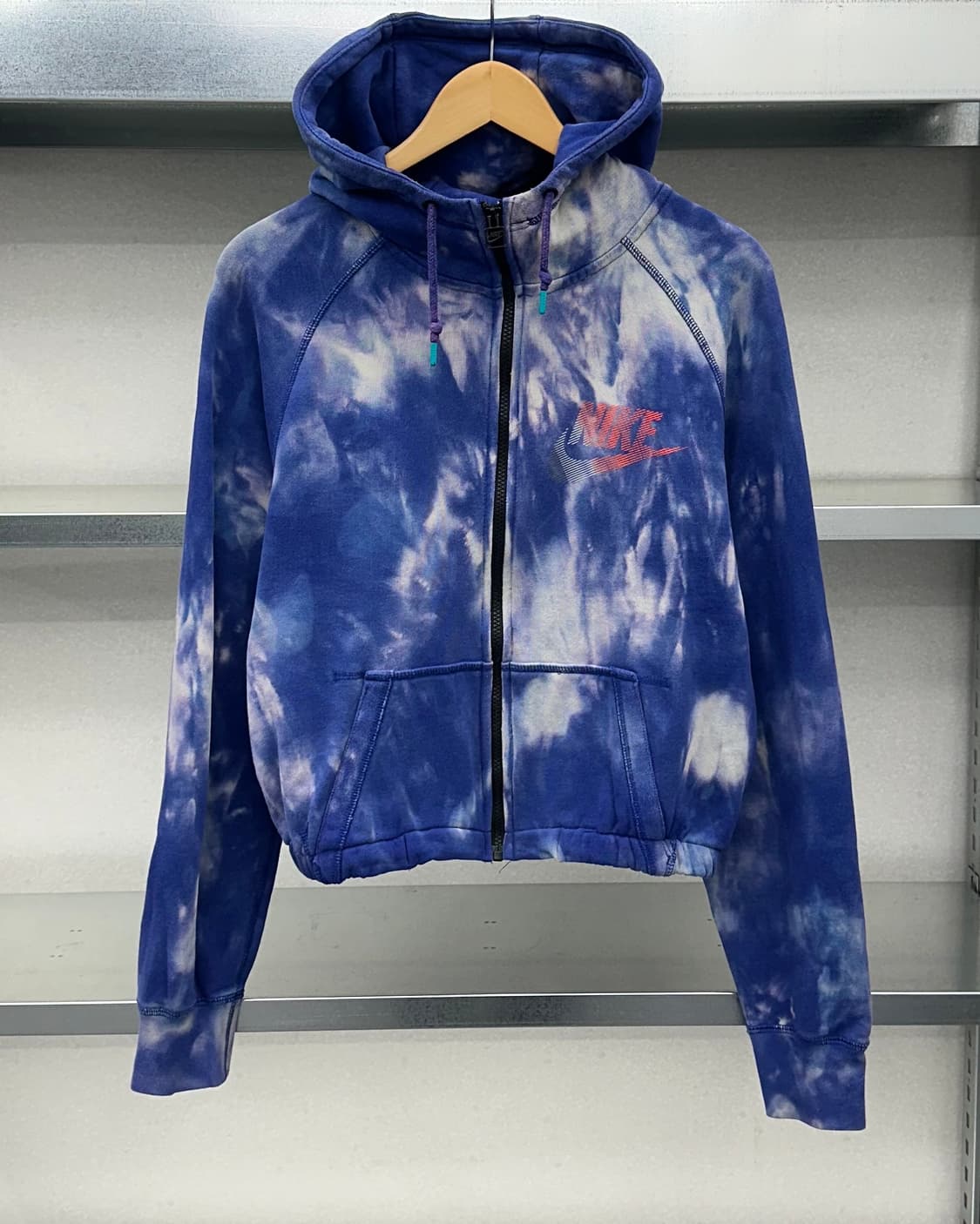 (WOMEN)나이키 크롭 후드집업-M1401 상품이미지2