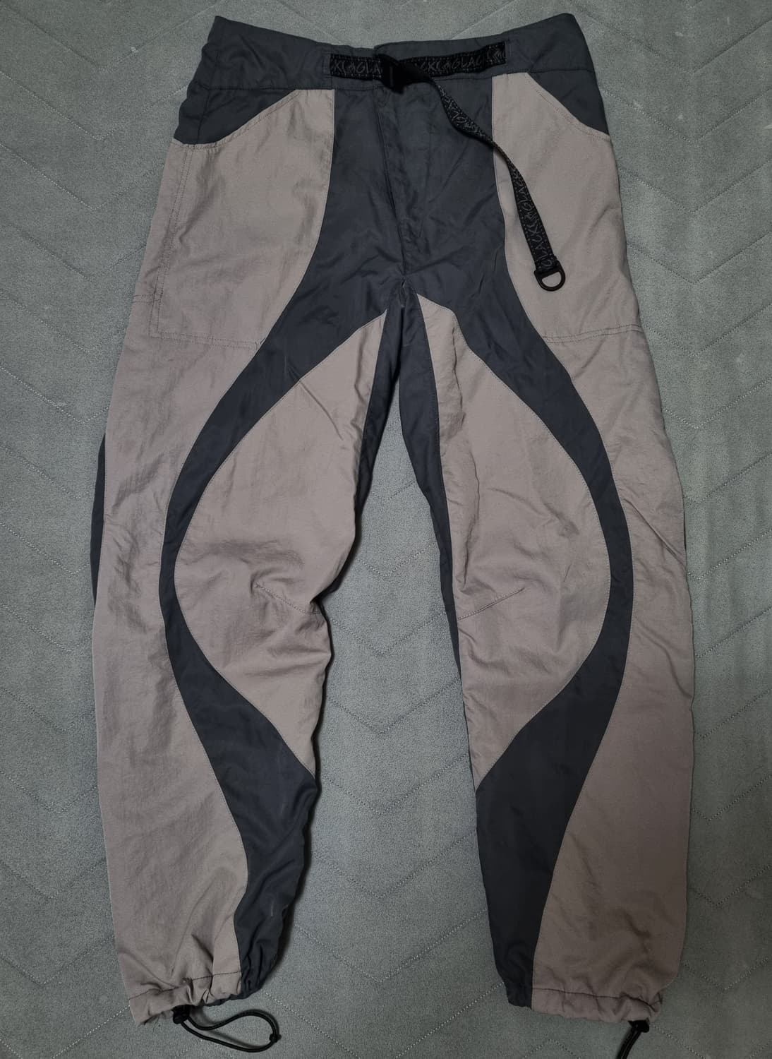 글랙 나일론 팬츠 그레이 M 상품이미지1