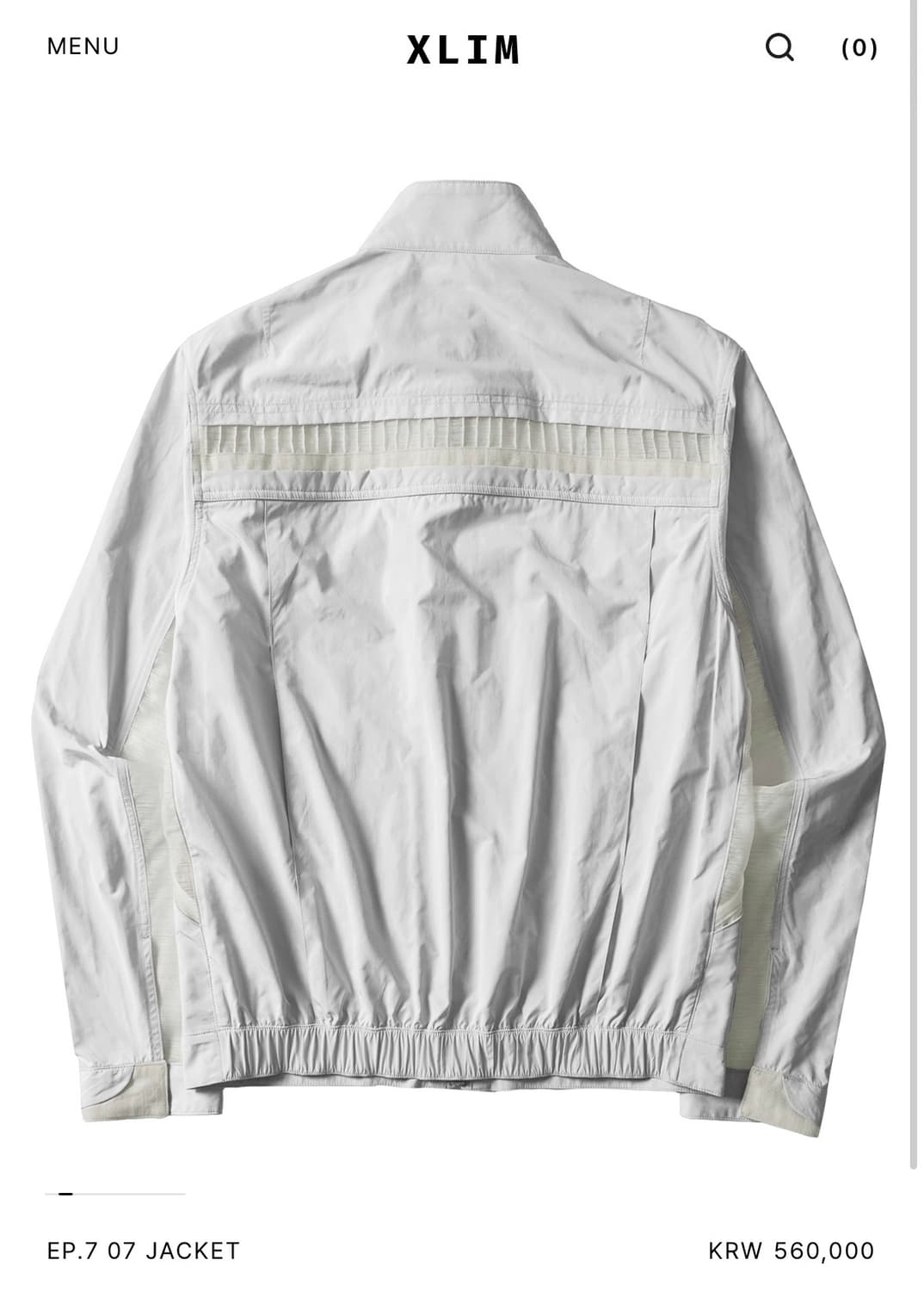 Xlim EP.7 07 JACKET Light Gray L 상품이미지2