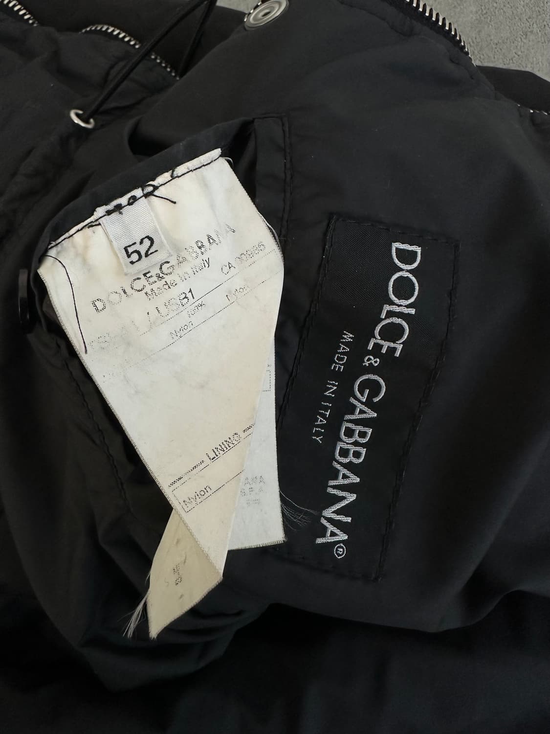 돌체앤가바나 테크 패딩 봄버자켓 상품이미지8