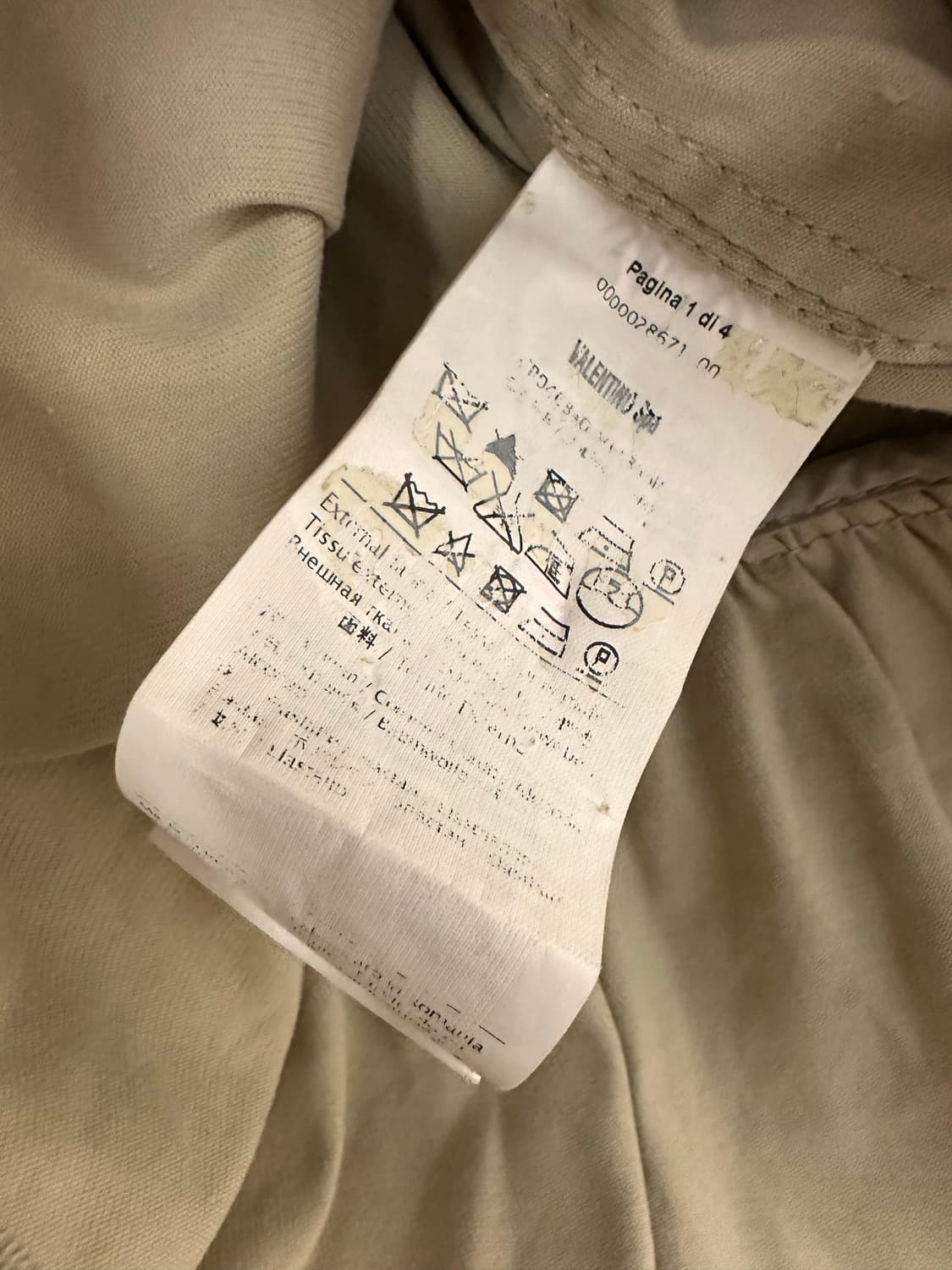 (38)레드발렌티노 리본 디테일 하이넥 자켓 상품이미지10