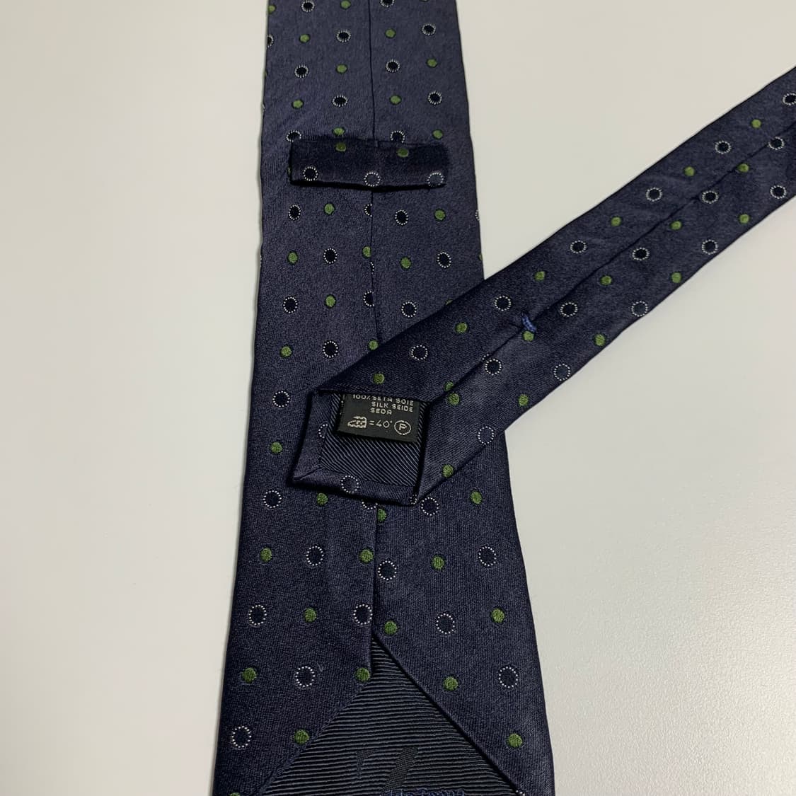 에르메네질도 제냐 도트넥타이 명품 이태리 100실크 A등급 8.8cm 상품이미지5