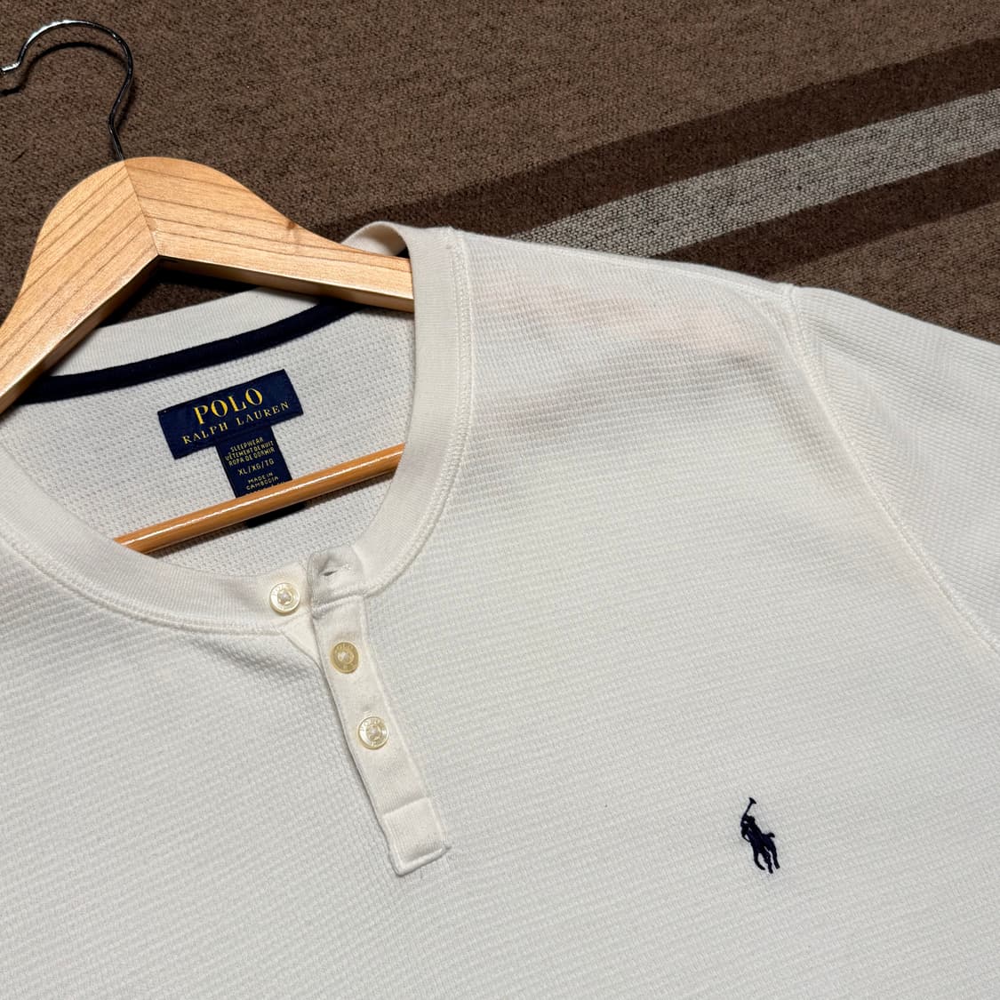폴로랄프로렌 와플 헨리넥 반팔 XL 상품이미지2