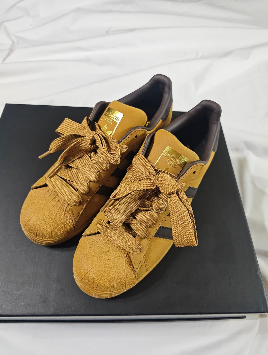 [265] 아디다스 슈퍼스타 메사 다크 브라운 된장 ID0993 상품이미지1