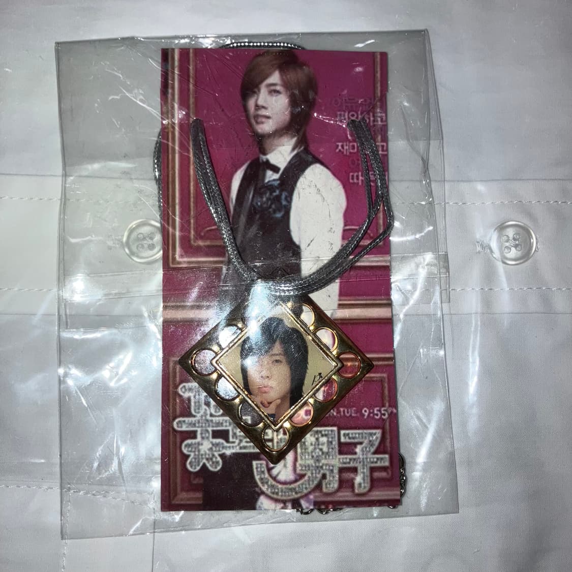 사은품) 고전문구 꽃보다남자 펜던트 목걸이 레트로 갸루 빈티지 상품이미지1