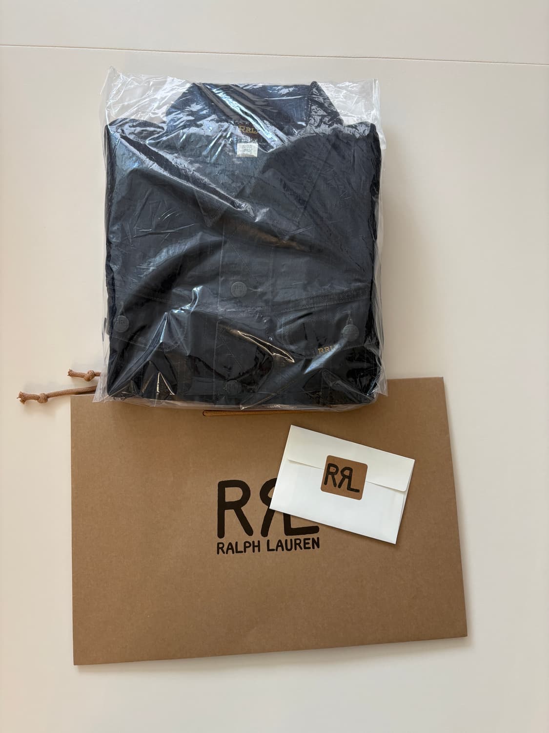 [L] 더블알엘 rrl lot271 블랙 데님자켓 상품이미지1