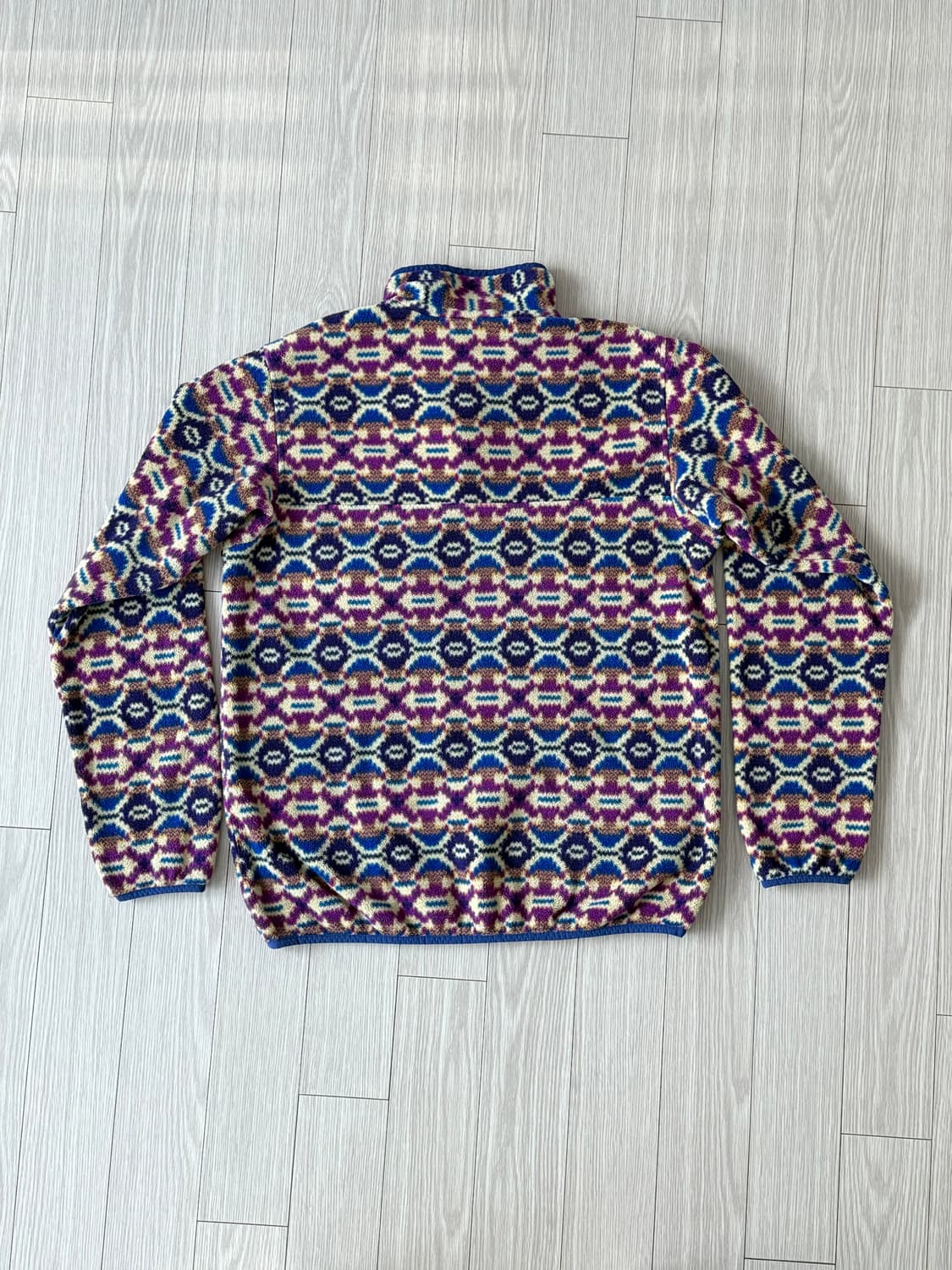 파타고니아 신칠라 플리스 스냅티 아즈텍 멀티컬러 우먼L 상품이미지2