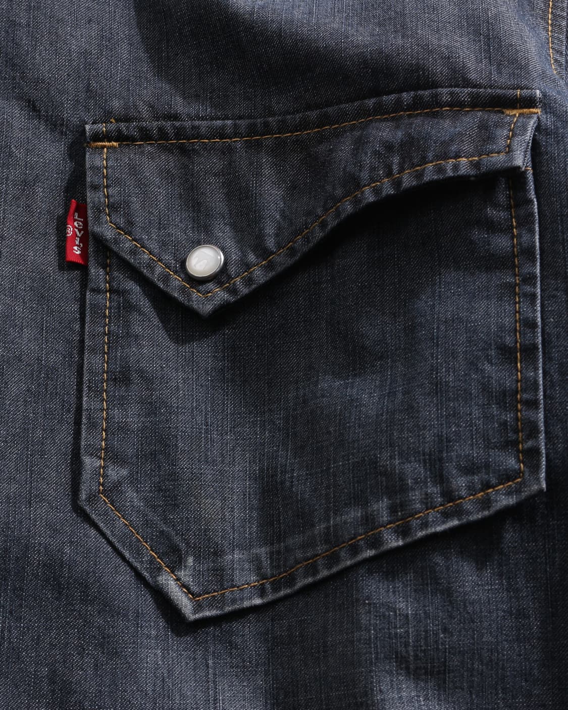 Levis denim western shirt 상품이미지5